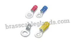 Ring Type Tinned Cable Terminal Ends Insulated